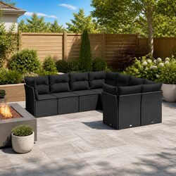 8 Piece Outdoor Sofa Set: Specs and Details