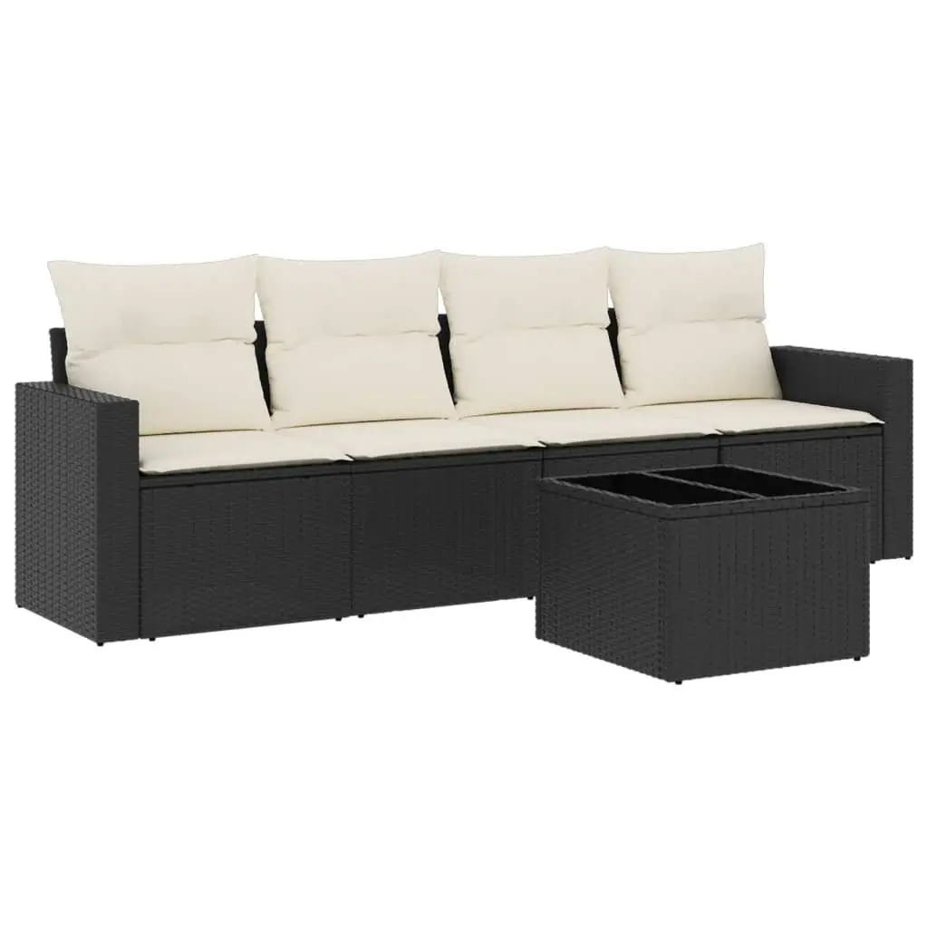 5 Piece Outdoor Garden Sofa Set