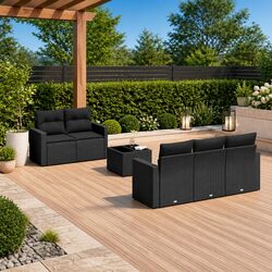 Specifications of 6 Piece Modular Garden Sofa Set