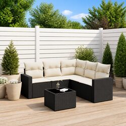 Specifications for 6 Piece Modular Garden Sofa Set
