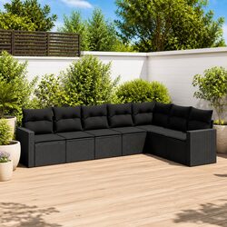 Specifications of 7 Piece Modular Garden Sofa Set