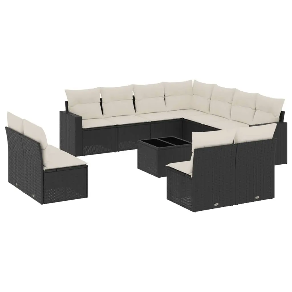 12-Piece Modular Outdoor Garden Sofa Set