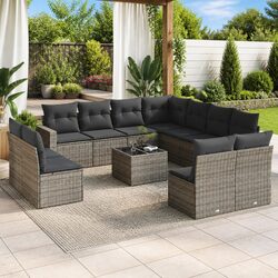 Detailed Specifications for the 12-Piece Outdoor Sofa Set