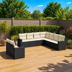 Specifications for 9 Piece Modular Garden Sofa Set