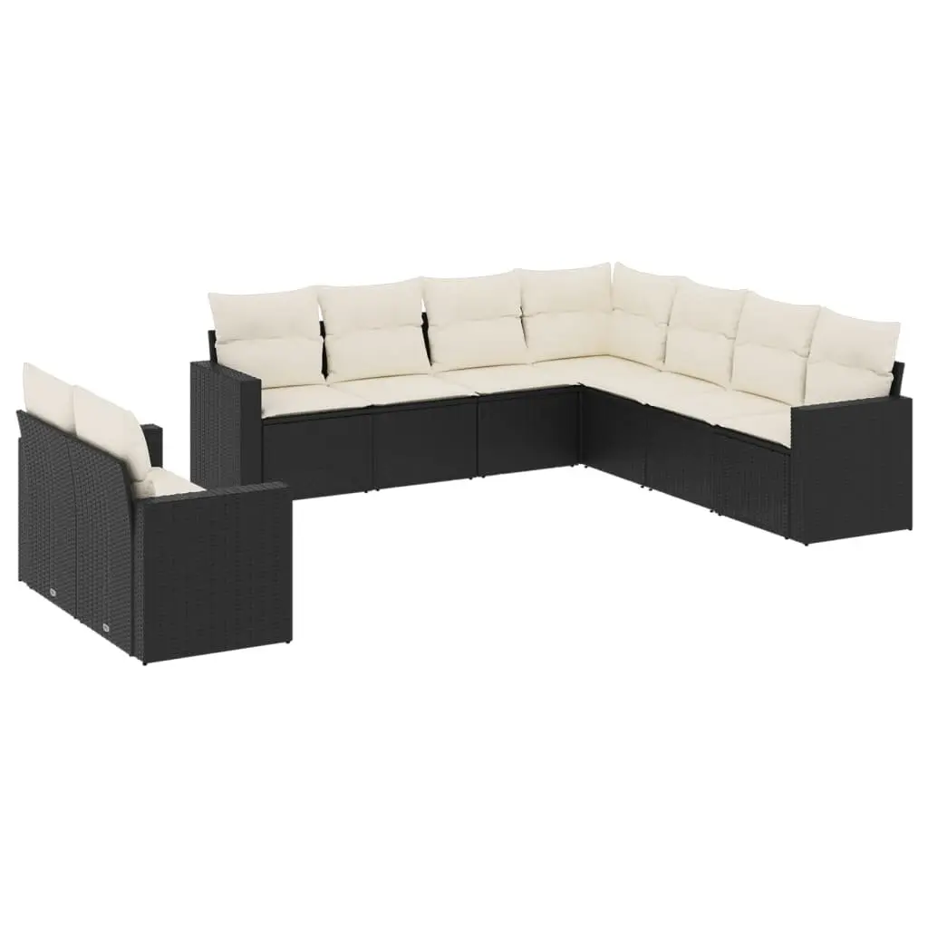 9 Piece Modular Garden Sofa Set