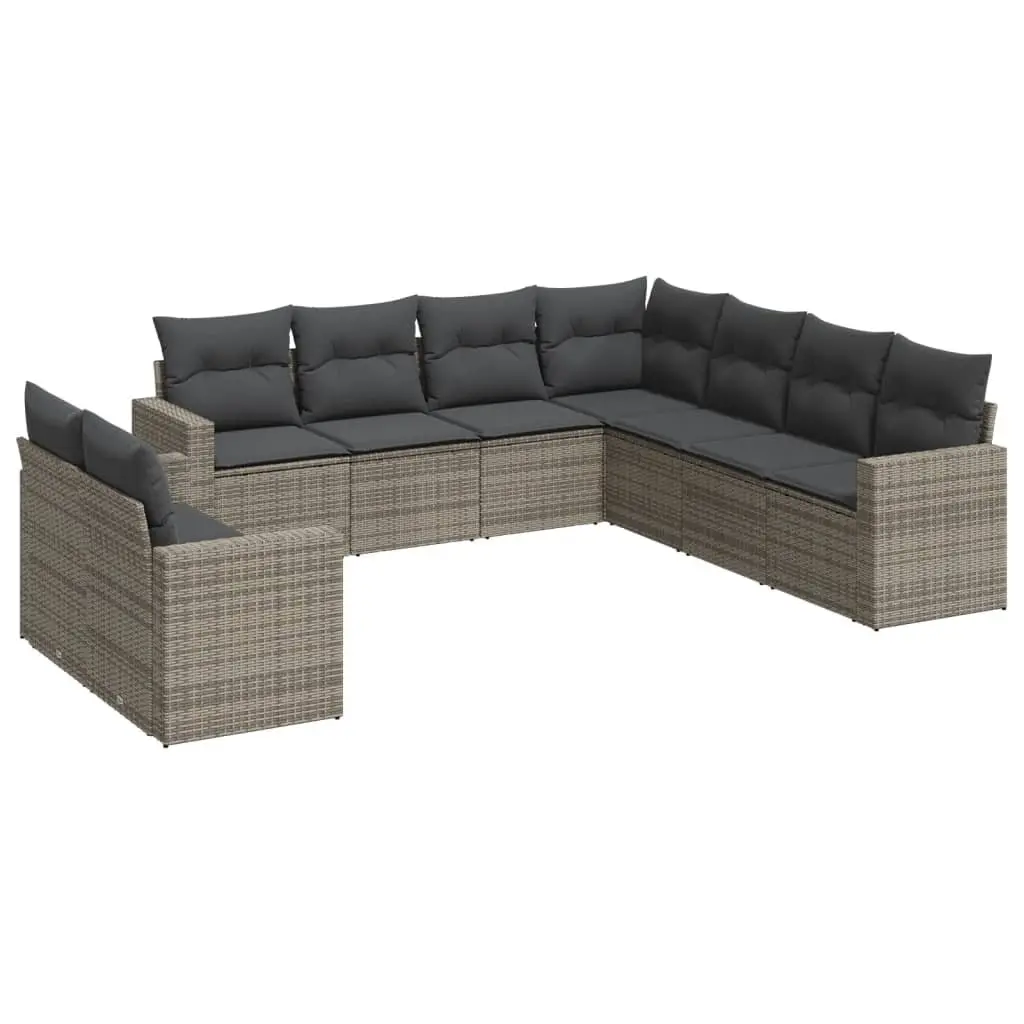 9-Piece Outdoor Garden Sofa Set