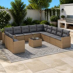 Specs of the 12 Piece Outdoor Garden Sofa Set