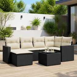Specifications of 7 Piece Garden Sofa Set with Cushions