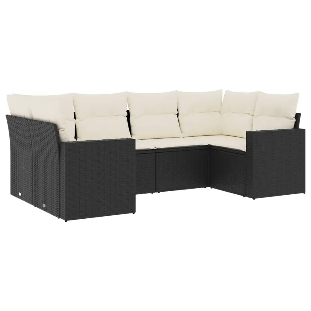 6 Piece Garden Sofa Set