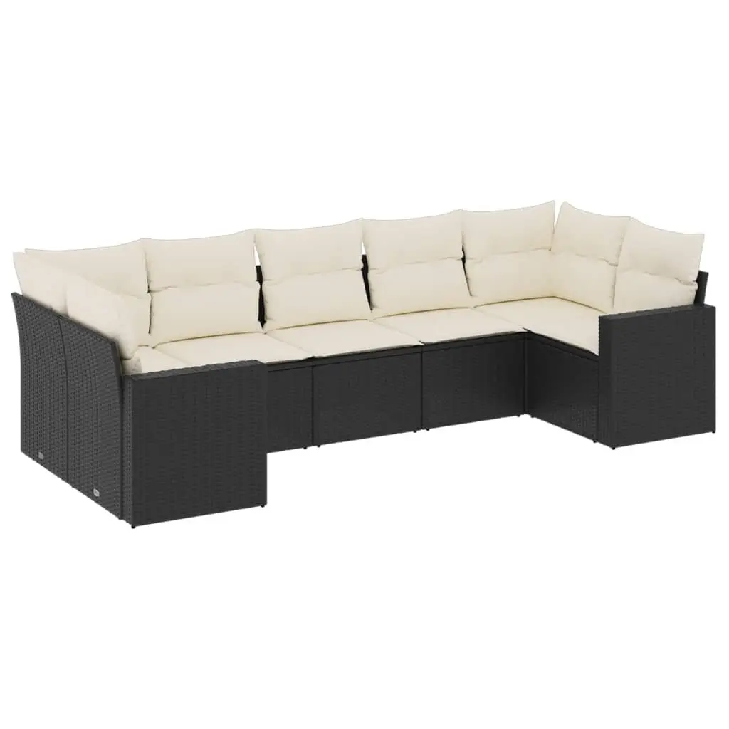 7 Piece Modular Garden Sofa Set