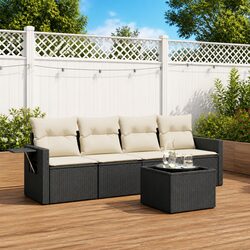 5 Piece Modular Garden Sofa Set with Cushions Specifications
