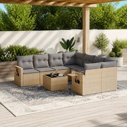 9-Piece Outdoor Sofa Set: Specifications and Features