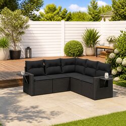 Specifications for 5 Piece Outdoor Sofa Set with Cushions