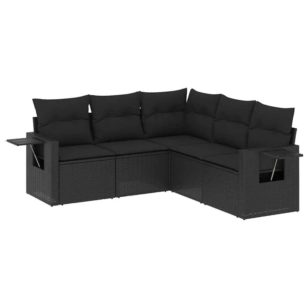 5 Piece Outdoor Sofa Set with Cushions