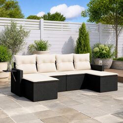 Detailed Specs of Modular 6-Piece Garden Sofa Set