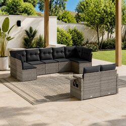 Specifications of 9 Piece Modular Outdoor Sofa Set