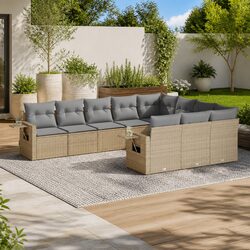 Specifications of the 10-Piece Modular Outdoor Sofa Set