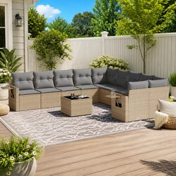 Detailed Specs of the 11-Piece Garden Sofa Set
