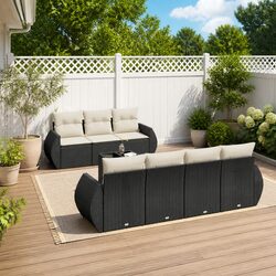 8 Piece Outdoor Patio Sectional Sofa Set Specifications