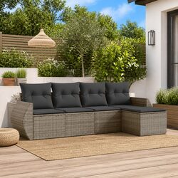 Specifications of the 5 Piece Grey Outdoor Sofa Set