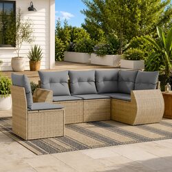 5 Piece Garden Sofa Set: Specifications & Features