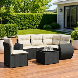 6-Piece Modular Garden Sofa Set: Specifications and Details