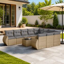 Specifications of 11 Piece Outdoor Sectional Sofa Set