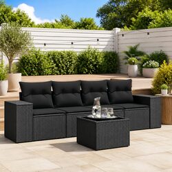 5-Piece Outdoor Sofa Set Specifications: Modular & Durable