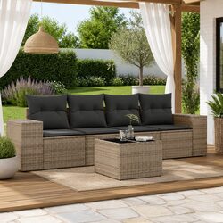 Specifications of 5-Piece Outdoor Garden Sofa Set with Cushions