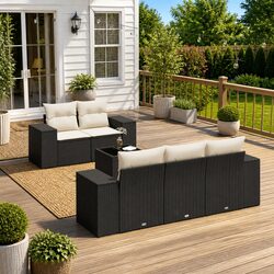 Specifications of the 6-Piece Outdoor Sectional Sofa Set