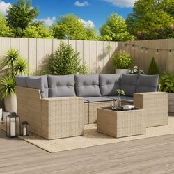 7-Piece Modular Outdoor Garden Sofa Specifications