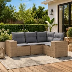 Detailed Specifications of 4 Piece Outdoor Sofa Set