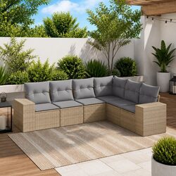 Specifications of a Modular 6-Piece Outdoor Sofa Set