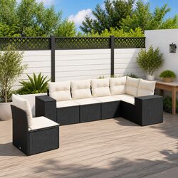 Specifications of 6 Piece Garden Sofa Set with Cushions