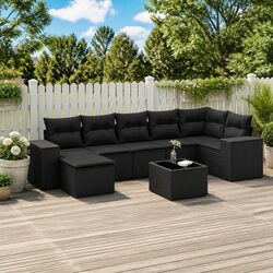 8-Piece Garden Sofa Set Specifications and Features