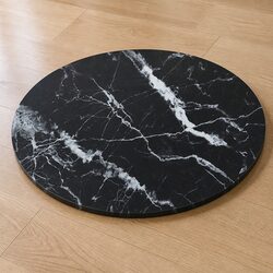 Specifications of the Round Black Marble Design Table Top Ø70cm