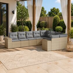 Specifications of 9 Piece Outdoor Garden Sofa Set