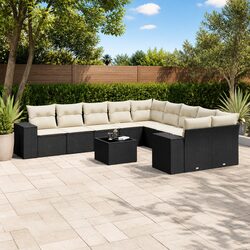 11 Piece Modular Garden Sofa Set: Dimensions and Materials