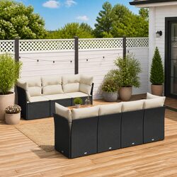 Factual Overview of an 8-Piece Outdoor Sofa Set