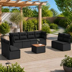 9 Piece Garden Sofa Set Specifications and Features