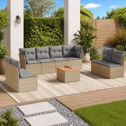 9 Piece Modular Garden Sofa Set: Specifications and Details