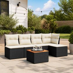 Specifications of 6-Piece Outdoor Furniture Garden Sofa Set