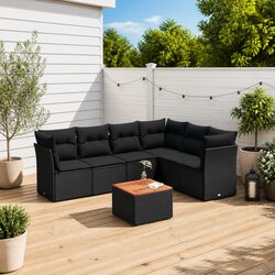Specifications of 7-Piece Outdoor Garden Sofa Set