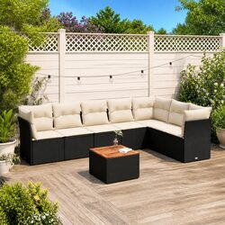 8-Piece Modular Outdoor Garden Sofa Set Specifications