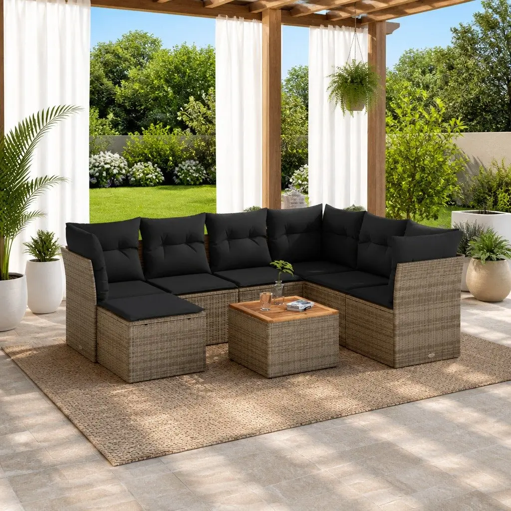 8-Piece Outdoor Garden Sofa Set