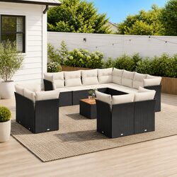 Specifications for 12 Piece Modular Garden Sofa Set