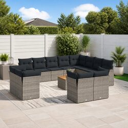 Specifications of 13-Piece Grey Outdoor Garden Sofa Set