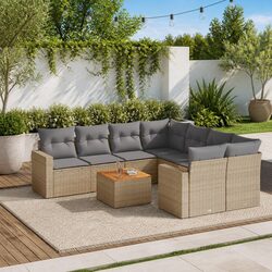 9-Piece Modular Outdoor Sofa Set: Specs and Features