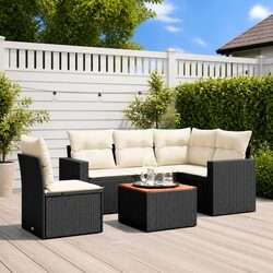 Specifications of the 6-Piece Modular Garden Sofa Set