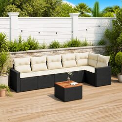 Detailed Specifications for 7 Piece Garden Sofa Set